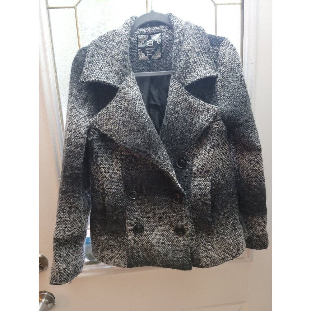 Dollhouse Exclusive Coat Jacket Size Medium Wool Blend